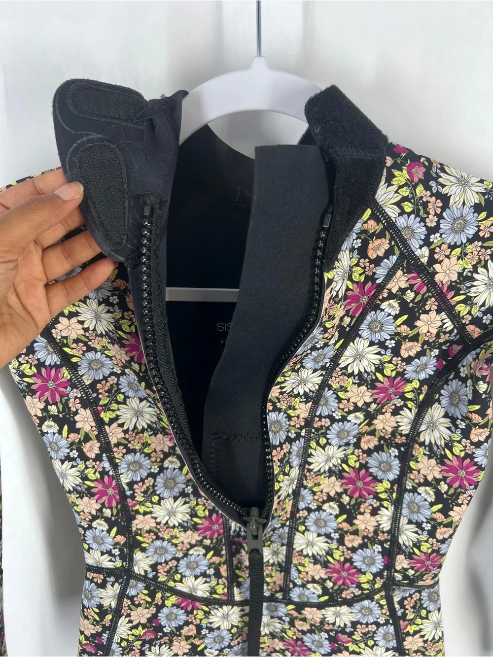 Sisstrevolution Girls 7 Seas 2/2 Floral Long Sleeve Springsuit Wetsuit 12